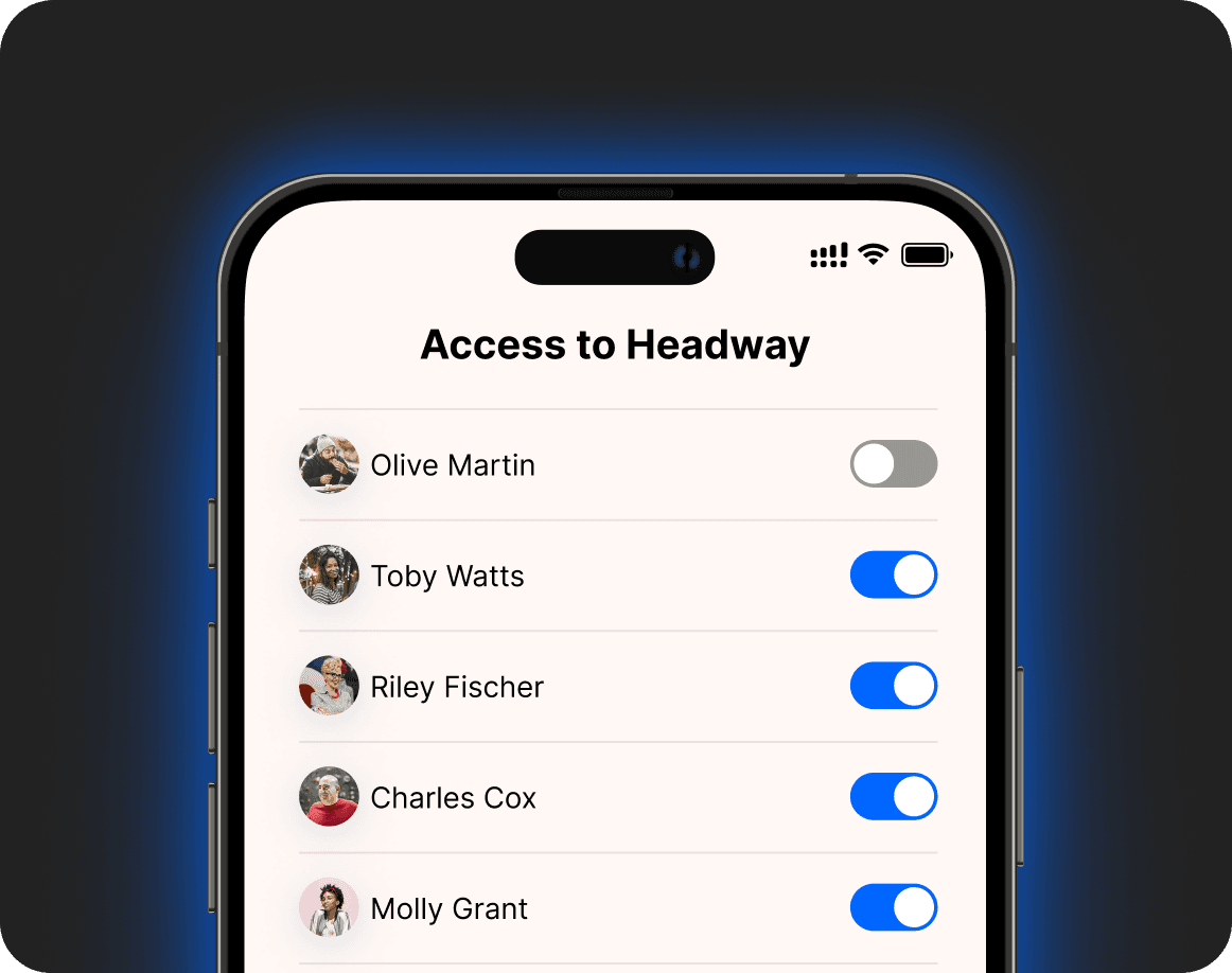 headway app preview